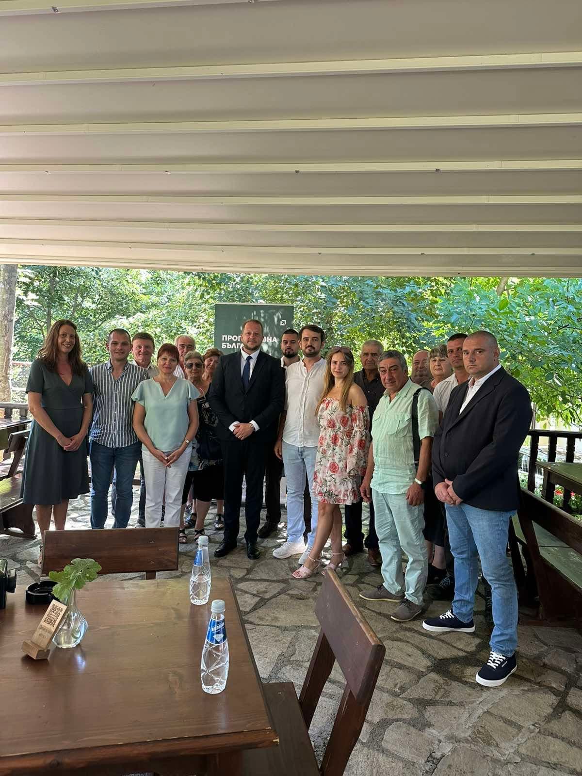 „ПРОГРЕСИВНА БЪЛГАРИЯ“ вече има местна структура в община Айтос